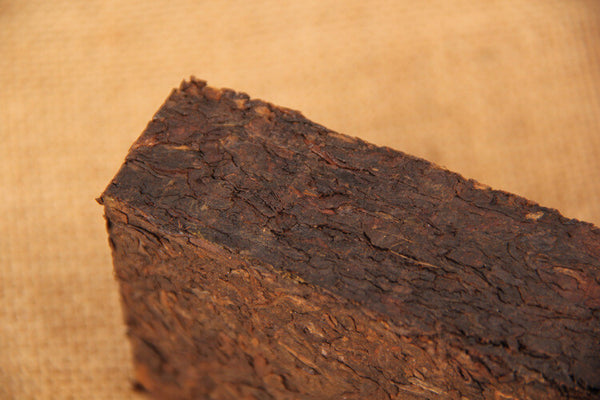 500g Old Ban Zhang Tea Brick Puerh Tea Ripe Pu'er Ancient Tree Bamboo Tube Tea