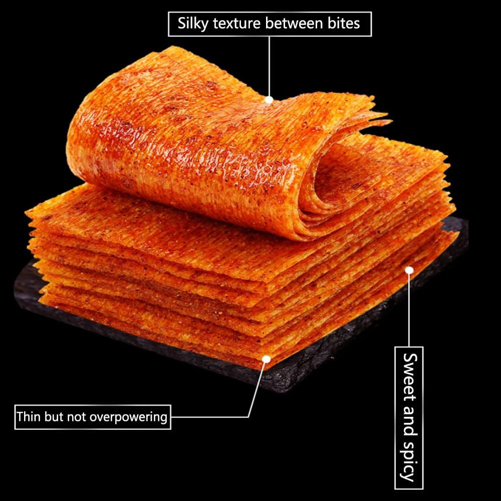 Classic Chilli Chips Spicy Chinese Snacks Latiao 10 packs of spicy slices(180g)