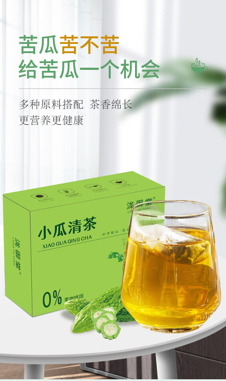 Bitter Melon Detox Tea - Healthy Herbal Drink for Cleansing & Wellness