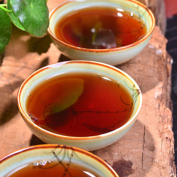Yunnan Pu'er Ripe Tea with Glutinous Rice Fragrance Xiaotuo Tea Strong Fragrance