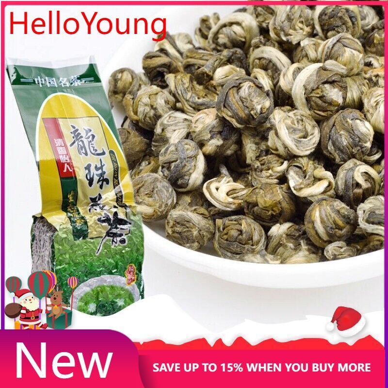Organic JASMINE TEA DRAGON PEARLS TEA Natural Tea 250g/8.8oz Main image