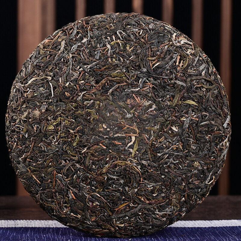 357gYunnan Jingmai Mountain Ecological Pu'er Raw Tea Cake of Exceptional Quality