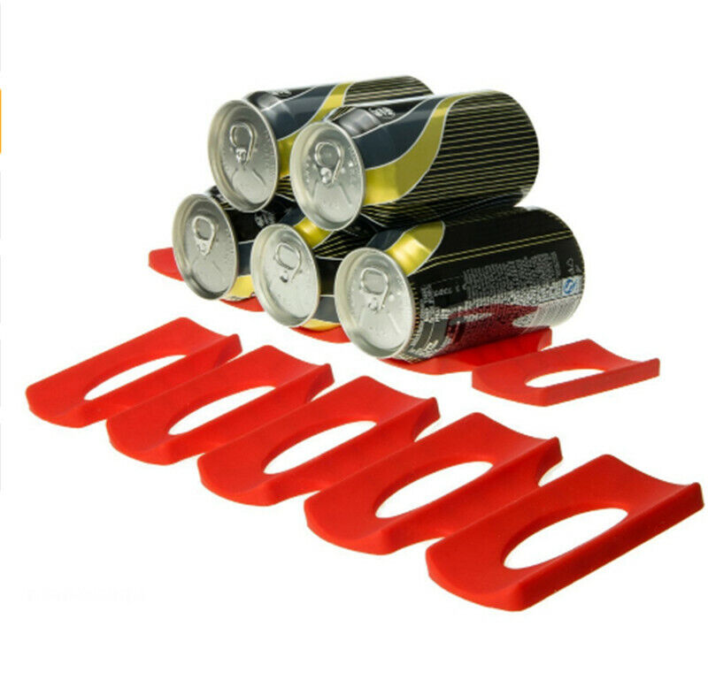 Foldable Wine Bottle Rack Storage Beverage Beer Silicone Wine Stacker Space Save Main image