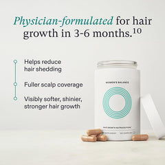 Women’s Balance Hair Growth Supplements - Ages 45 and up - NEW-