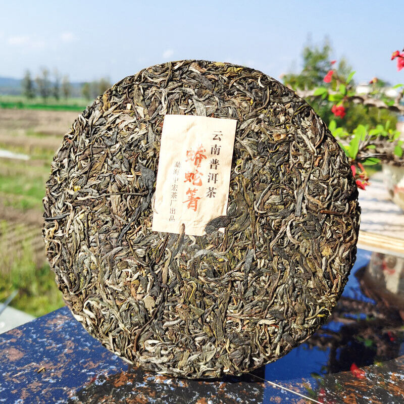 Python Qing Ancient Tea High Quality Puer Tea Green Tea Health Care 357g/12.59oz Secondary image