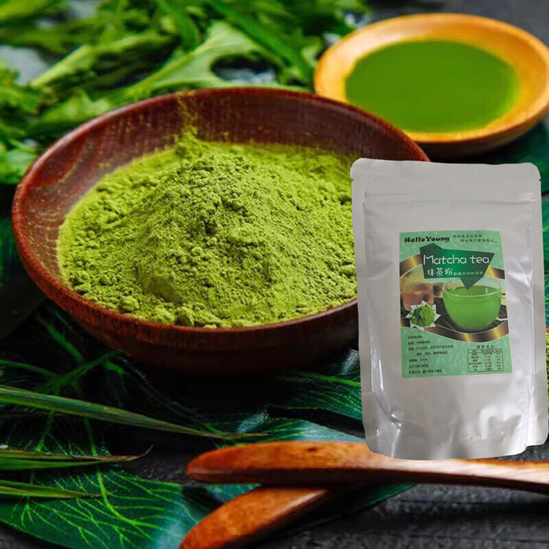 Organic Pure Matcha Powder Matcha Powder Drinks Green Tea Powder Weight Loss Secondary image