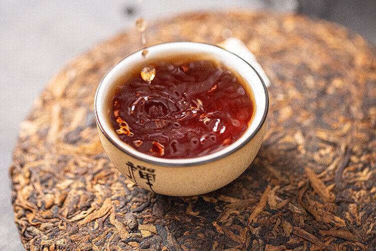 Lao Banzhang Golden Bud Ripe Tea Yunnan Pu'er Ripe Tea Pu'er 375g
