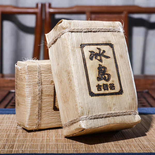 500g Icelandic ancient tree cooked tea brick Pu'er tea cooked tea brick