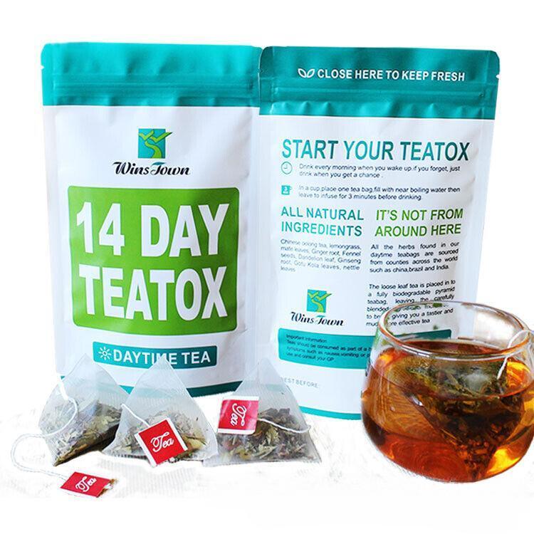 Detox & Fat Burn Teatox for a Flat Tummy Organic 14-Day Slimming Tea Main image