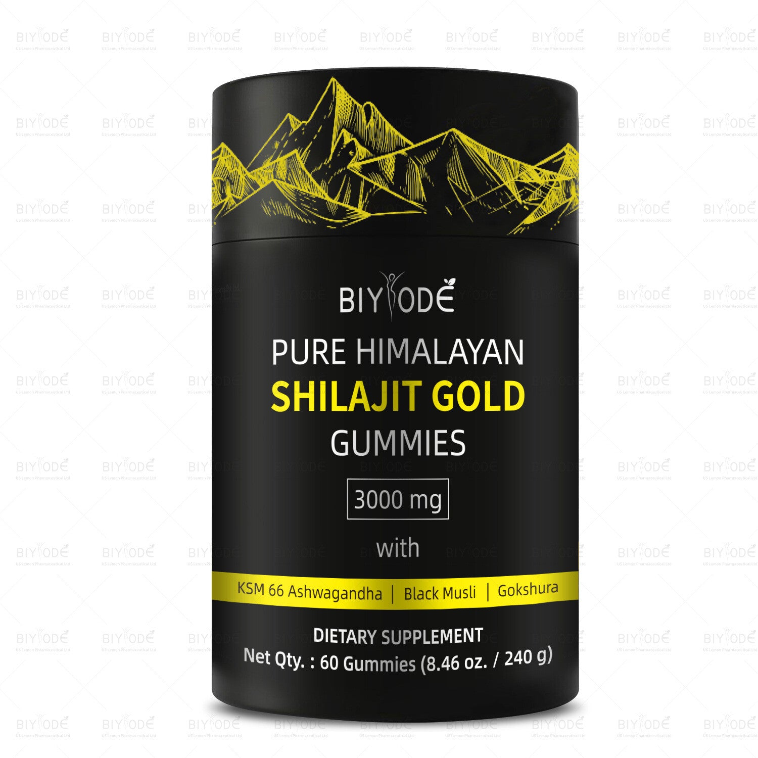 Shilajit Gummies Pure 100% Himalayan Organic Shilajit Resin Natural Supplement Main image