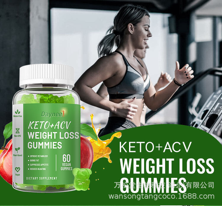 KETO+ACV weight loss Gummies slimming product burns fat