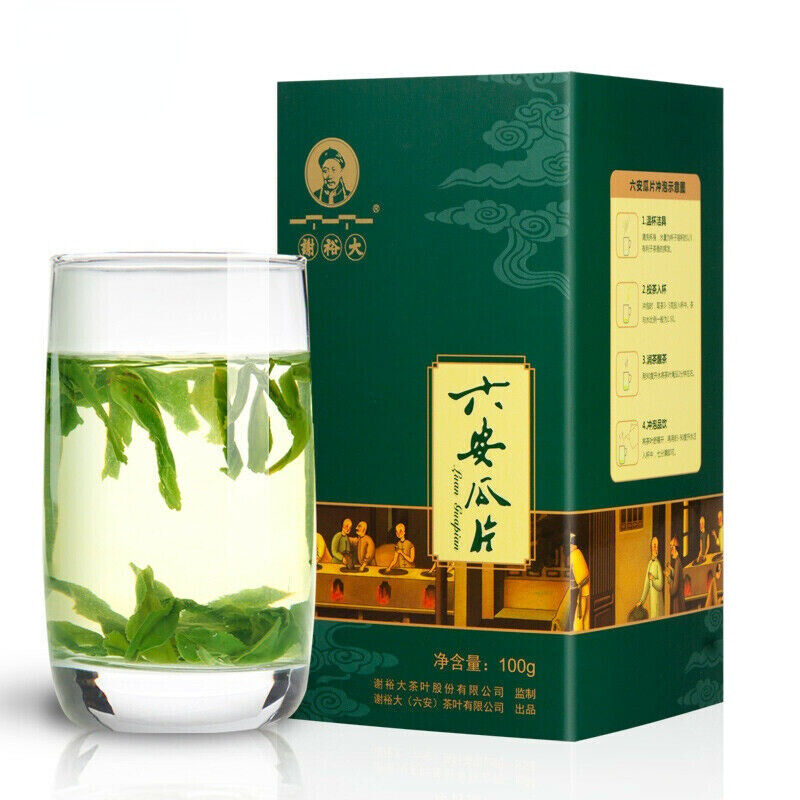 HelloYoung 100g Loose Leaf Liuanguapian Herbal Tea Green Tea Chinese Gift Tea Healthy Drink