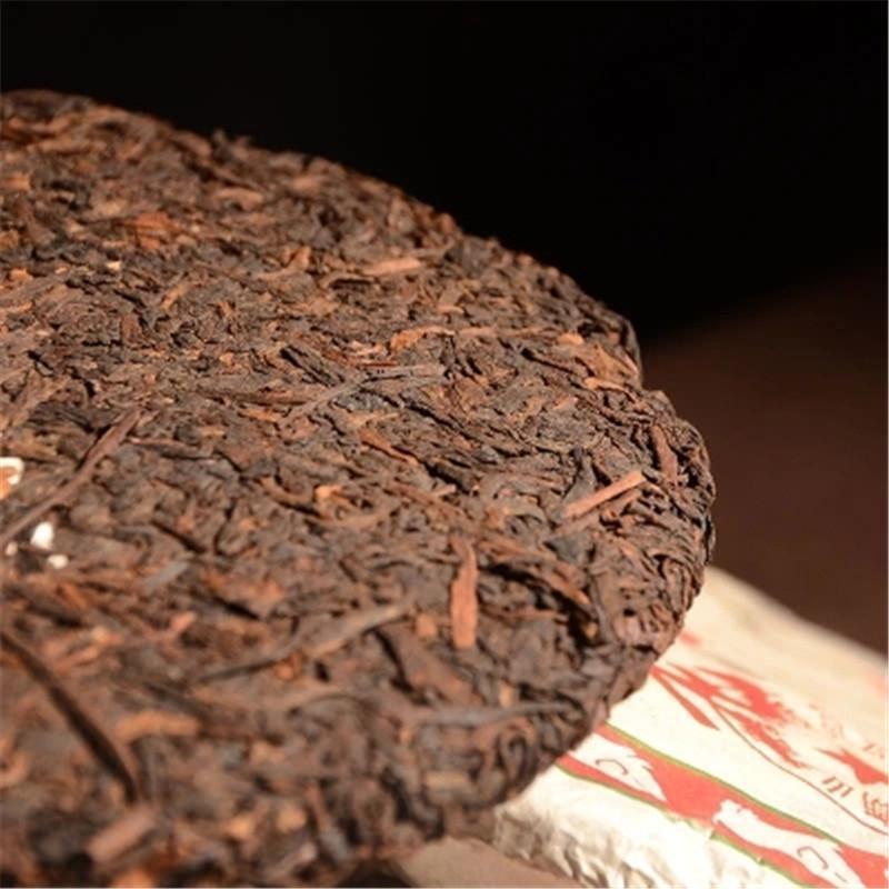 357g Cuit Pu-erh Thé Noir Yunnan Thé Mûr Puer Original Classe Anciens Gâteau Thé