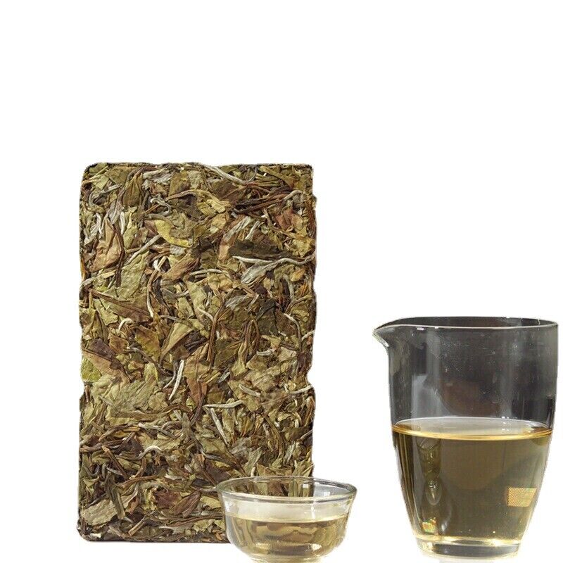 HelloYoung White Peony Tea Brick High Mountain Sunshine 250g Fuding White Tea Song Press Main image