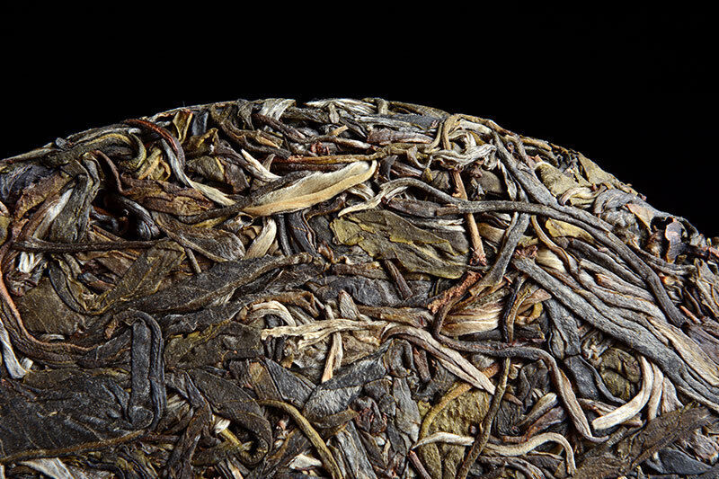 Pu'er Raw Tea Natural Pu'er Tea Pu'er Raw Tea Mint Pond 357g