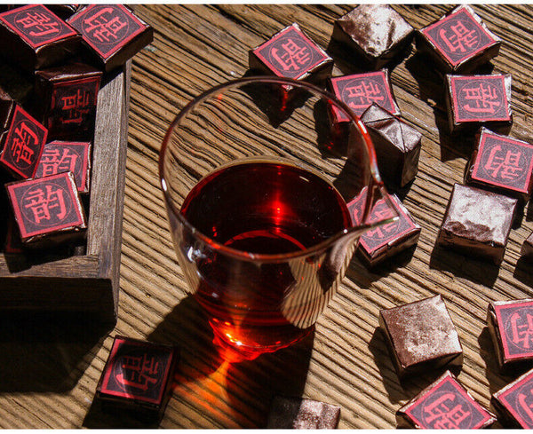HelloYoung 500g Puerh Ripe Tea Menghai Mini Tuocha Pu'er Ripe Tea Yunnan Pu'er Tea