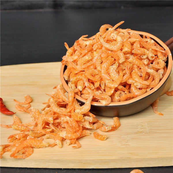 River Shrimp Dried Shrimp Tails Hunan Specialty Headless and Salt-Free 250g