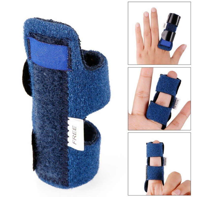 Corrector Support Adjustable Tape Bandage 1Pc Aluminium Finger Protection Brace Main image