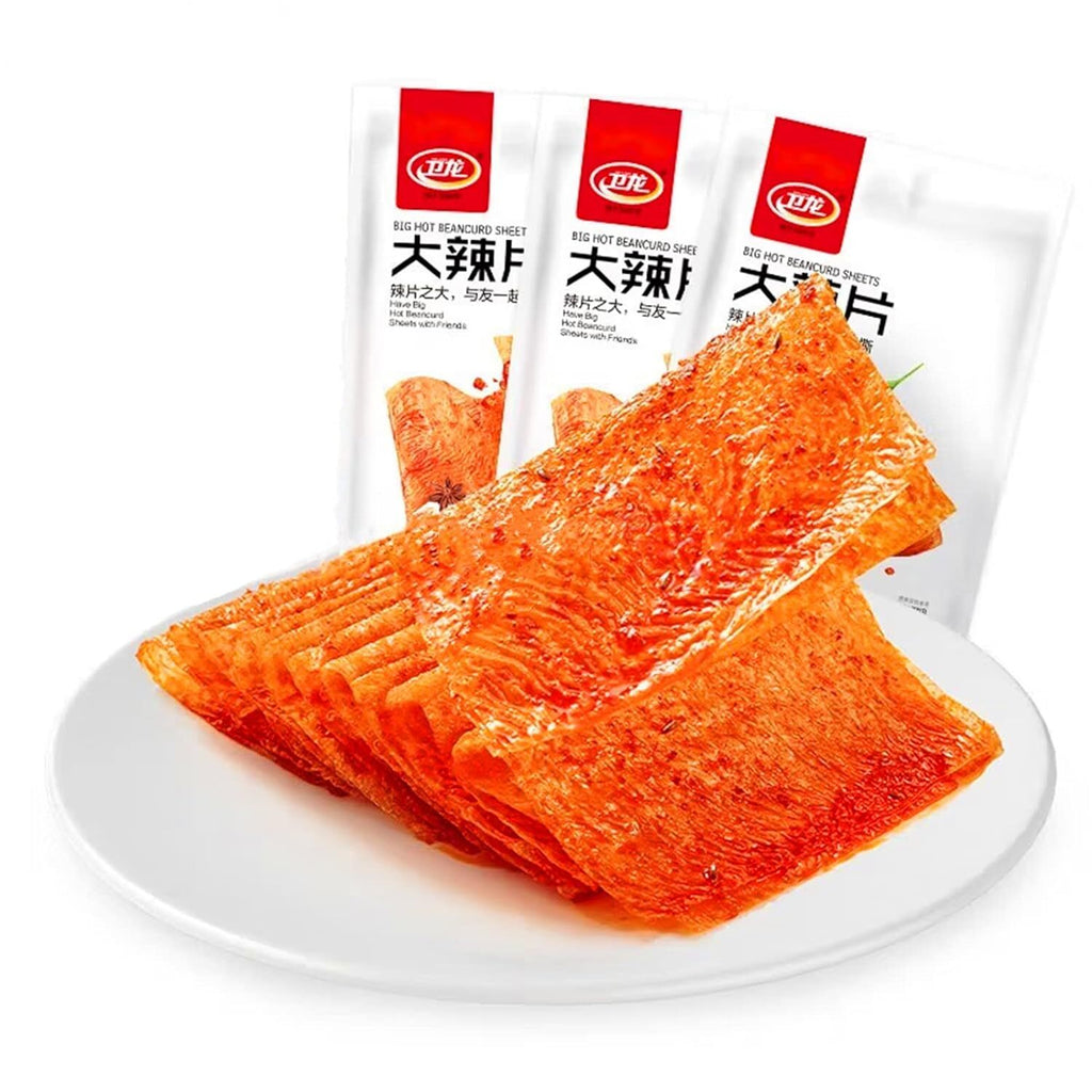 Chinese Special Snack Food 78g (Pack of 2) Spicy Strips Spicy Gluten Latiao