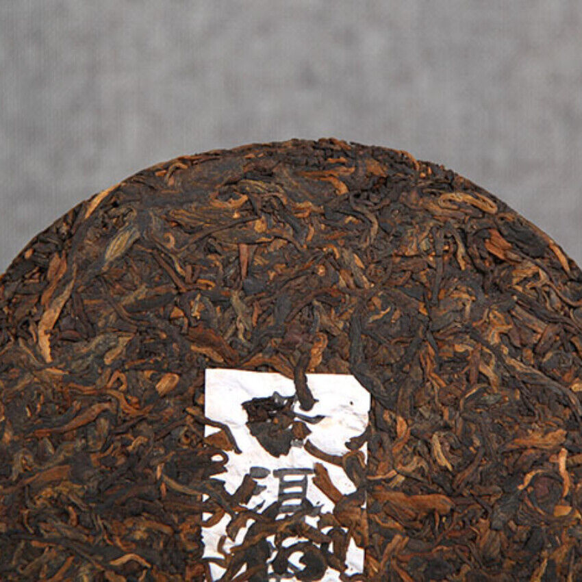 Organic Ripe Puerh Tea Cake Iceland Golden Buds Ripe Puer Tea 357g/12.59oz