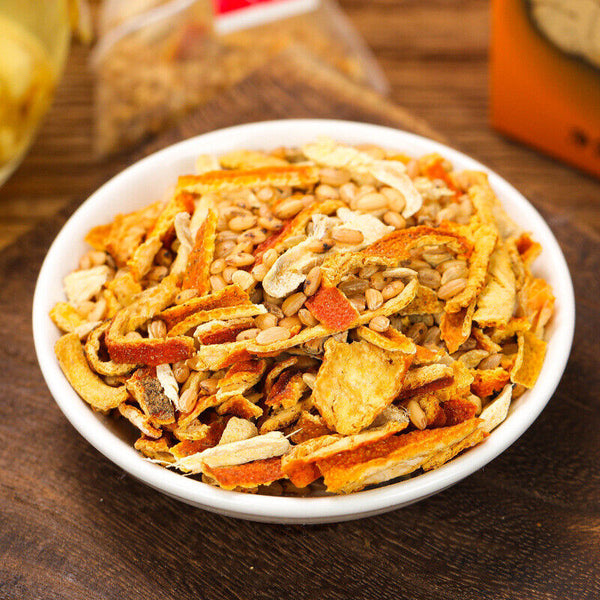 HelloYoung 160g Chen Pi Ginger Rice Tea Fried Ginger Rice Tea Infusion Ginger Silk Rice Tea