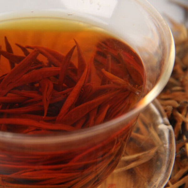HelloYoung Refined Big Leaf Tea Organic Yunnan Single Bud Black Tea Needle Dian Hong Tea