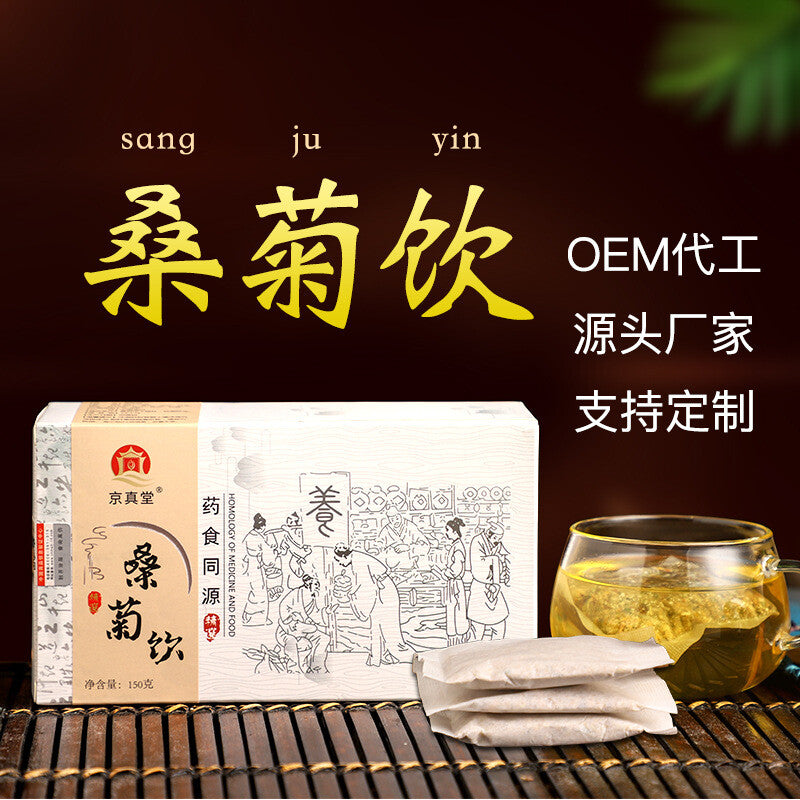 Mulberry and ChrysanthemumTea with Mint Licorice and Tangerine Peel Herbal Blend Main image
