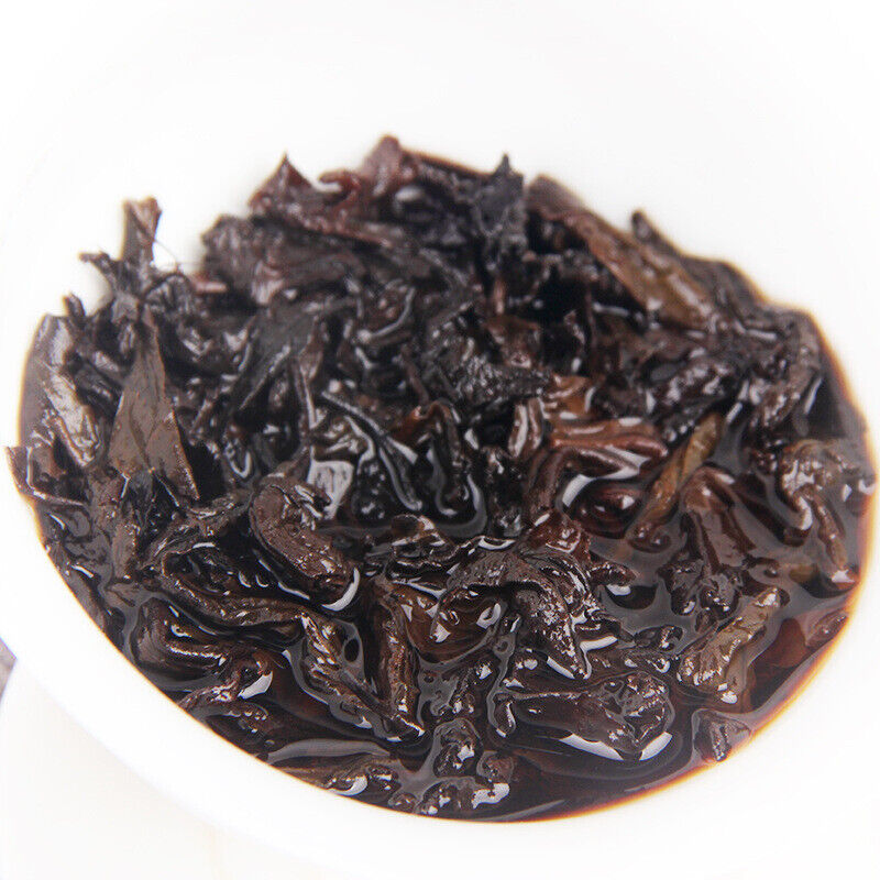 HelloYoung 500g Aged Old Banzhang Ancient Tree Tea Leaves Yunnan Pu'er Ripe Tea Column