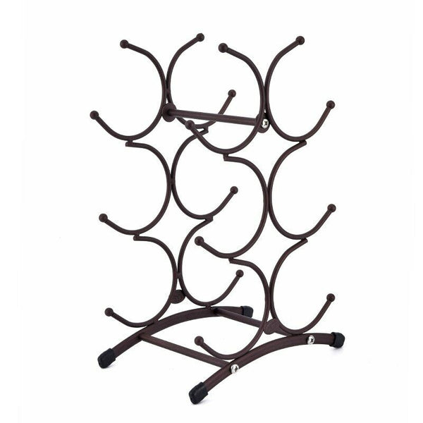 New Iron Wine Rack Home Desktop Decoration Creative European Retro Bottle Holder