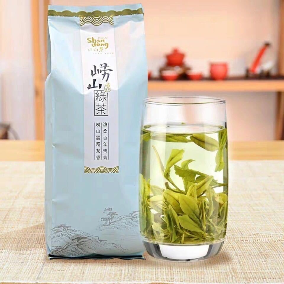 2025New Green Tea Loose Leaf Spring Tea Qingdao Specialty High Mountain Fragrant Main image
