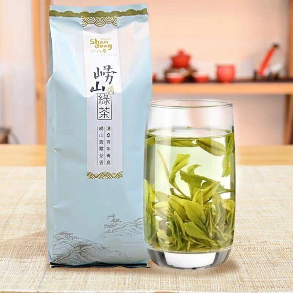 2025New Green Tea Loose Leaf Spring Tea Qingdao Specialty High Mountain Fragrant