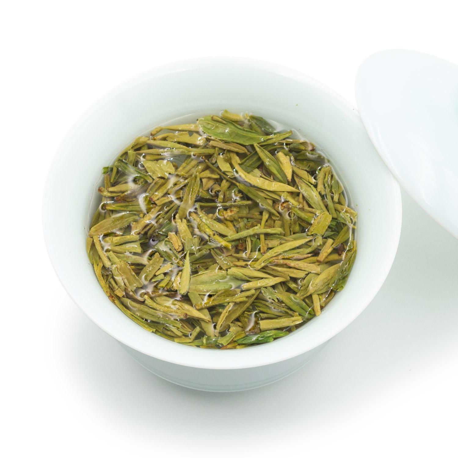 Natural high-quality Dragon Well Green Tea Mingqian 2nd Grade