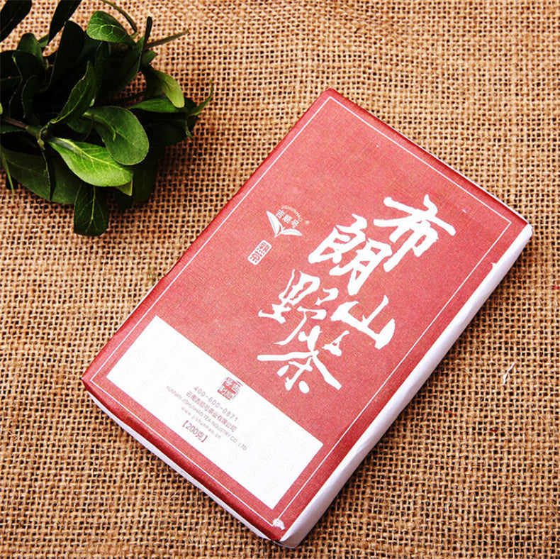 200gYunnan Organic Cooked Puerh Tea Ripe Puer Tea BuLang Old Wild Tree Black Tea Main image