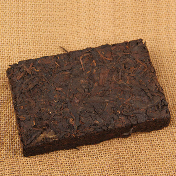 HelloYoung High Quality Ripe Pu erh Tea Brick Old Cooked Pu-erh Tea Health Care Yunnan 250g