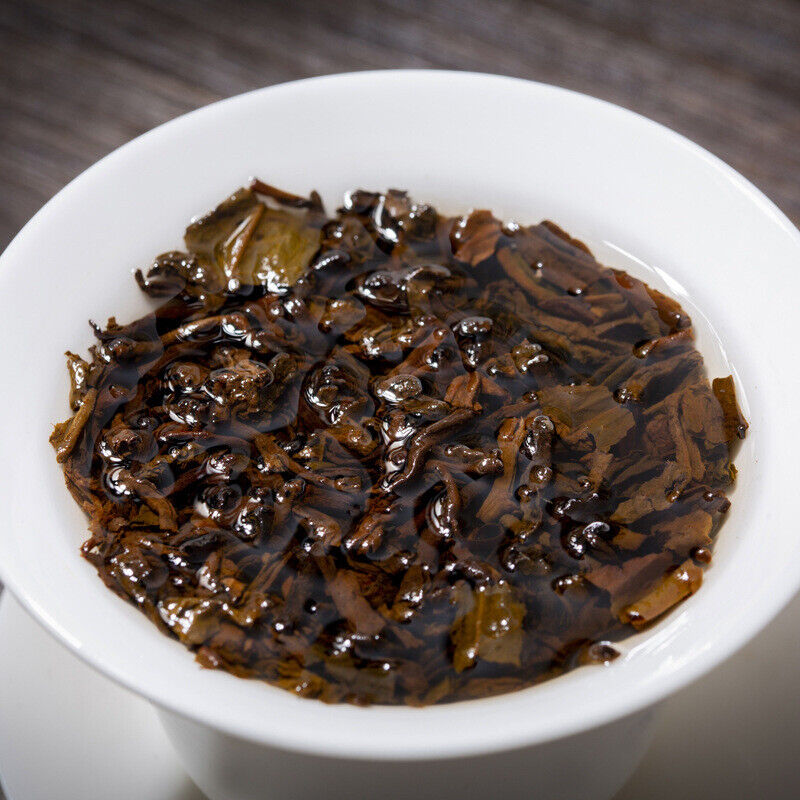 HelloYoung Iceland Wuzhai Puerh Tea Ripe Tea Cake Spring Tea Fermentation 357g/12.59OZ