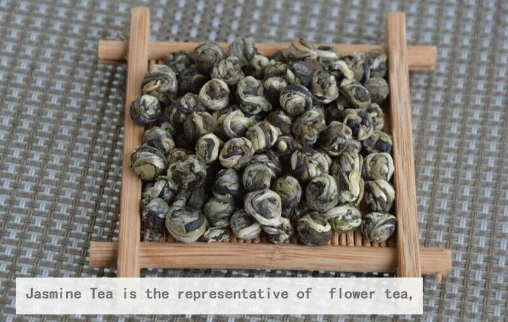 HelloYoung New Good Green China 100% Natural Freshest Jasmine Tea Flower Tea 150g