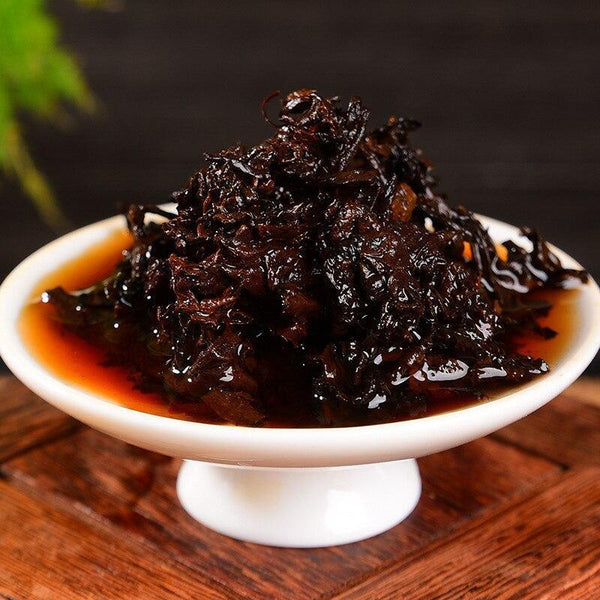 200g/400gMengku Ancient Tree Aged Ripe Puer Tea,2020 Bingdao Shu Puerh Tea