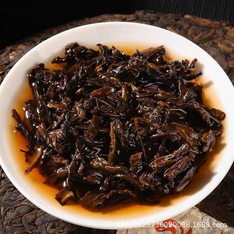 HelloYoung Palace Puerh Ripe Tea Cake Tea Traditional Craft 357g Pu-erh Tea Ripe