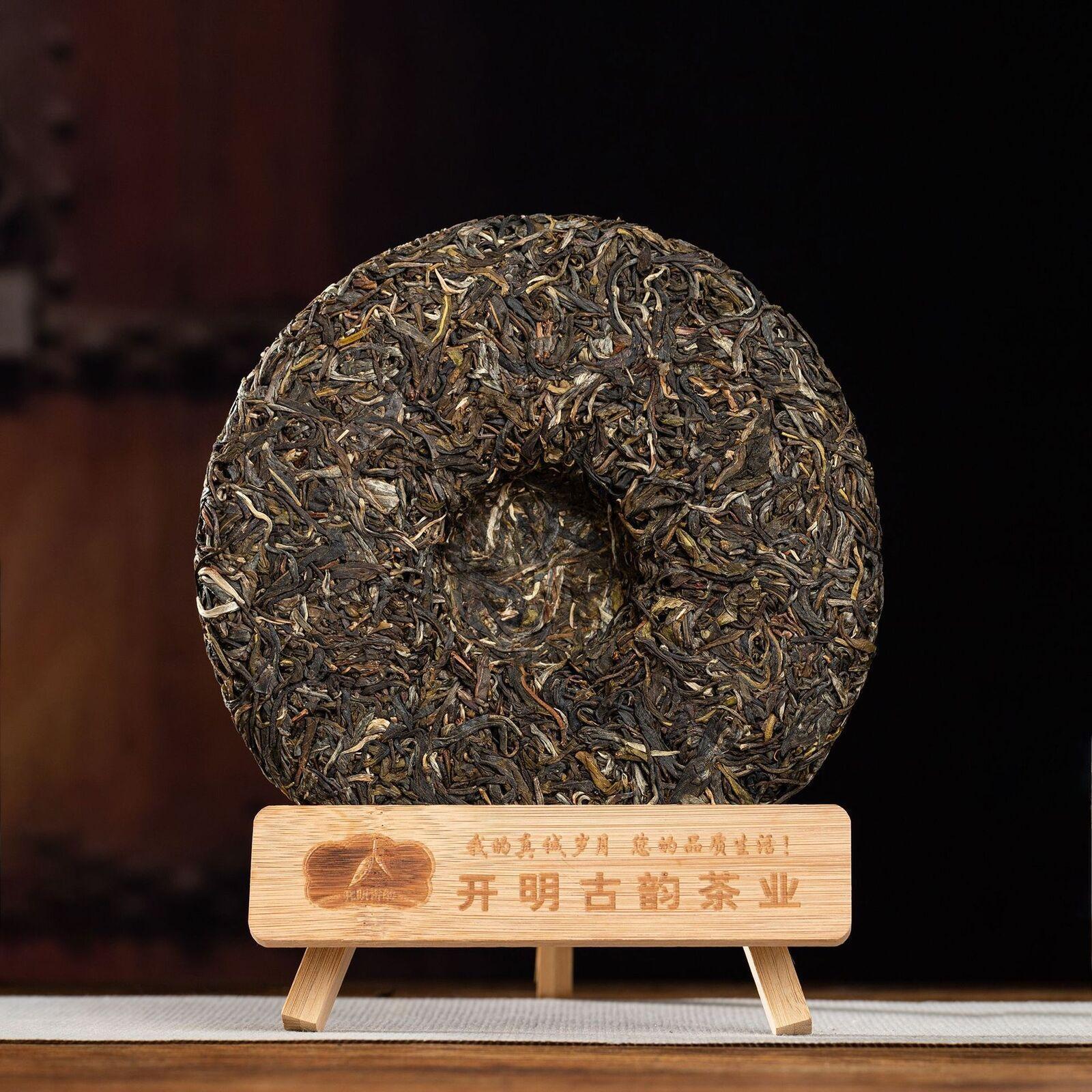 357g Bingcha Tight-Pressed Bangdong Raw Tea Cake Yunnan Lincang Pu-erh Tea Main image