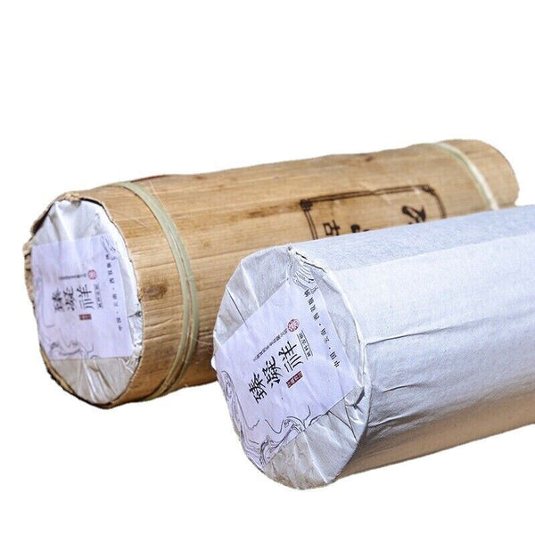 HelloYoung Pu'er Tea Tuo Tea Small Family Sai Ancient Tree Tea Pu'er Tea Column 1000g/2.2lb
