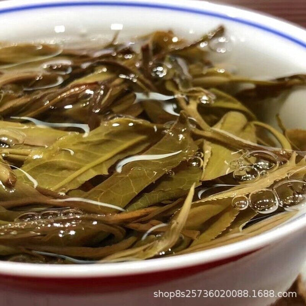 HelloYoung Yunnan Pu'er Tea Banzhang Baba Ancient Tree Green Cake Raw Tea 357g Seven Cakes