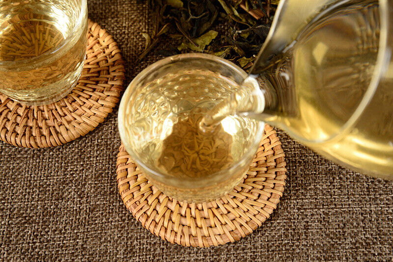 HelloYoung 500g Yunnan Pu'er Tea Old Banzhang Gold Leaf Pu'er Old Yellow Tablet Raw Tea