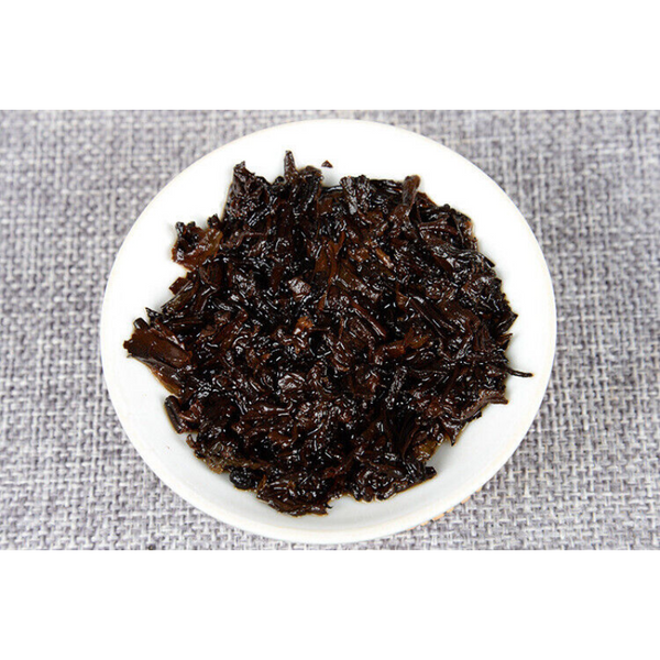HelloYoung TeaAncient Tree Pu-erh Ripe Cake Health Care 357g Top Black Tea Yunnan Pu-erh Tea