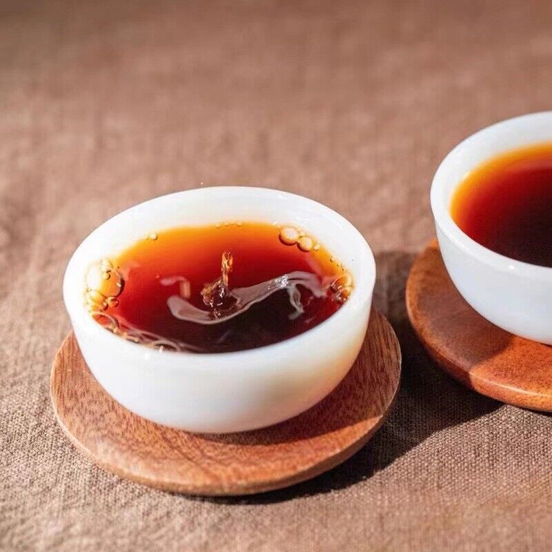 HelloYoung 500g Yunnan Pu'er tea ripe tea camphor pu'er tea loose tea big leaf seed ripe