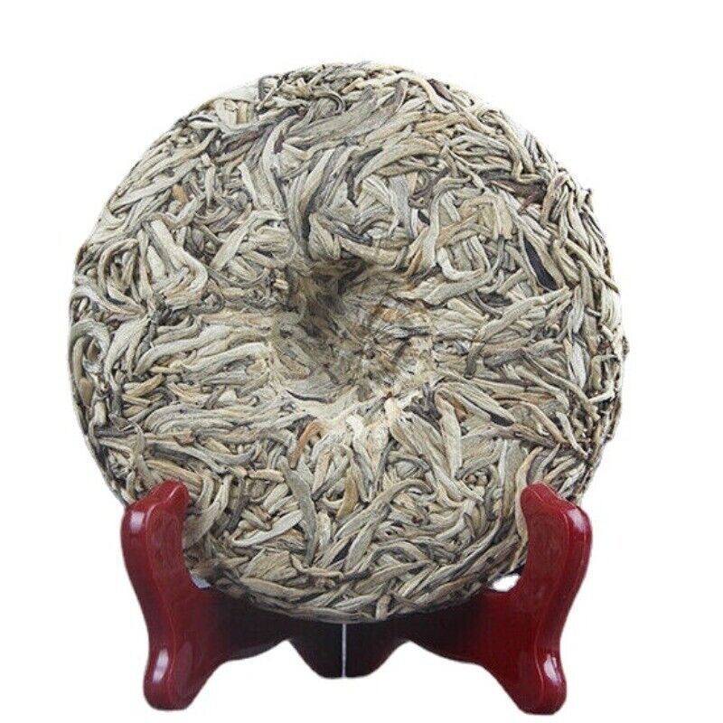 HelloYoung 200g Pu'er Tea Cha Single Bud Moonlight White Cake Tea White Hair Silver Needle