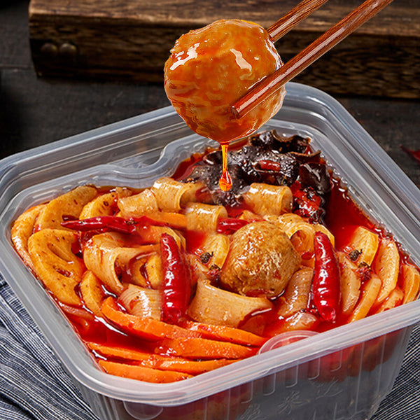 Instant Self-Heating Hot Pot Spicy Noodle Rice Bowl Convenient Gourmet Snack