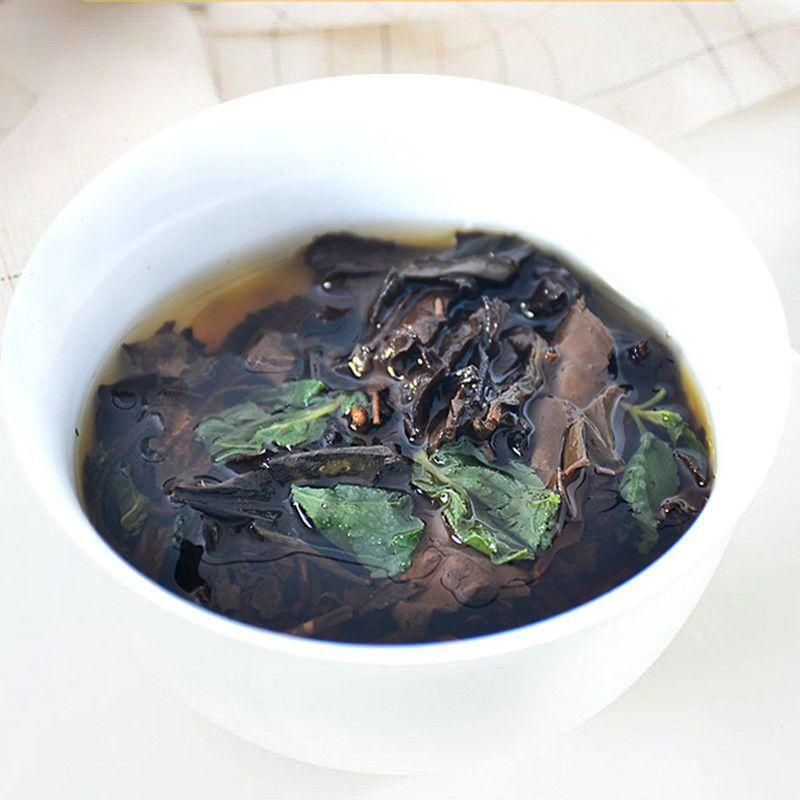 Mint Old White Tea Aged Shoumei White Tea Tangerine Peel Mini Tea Cake 100g