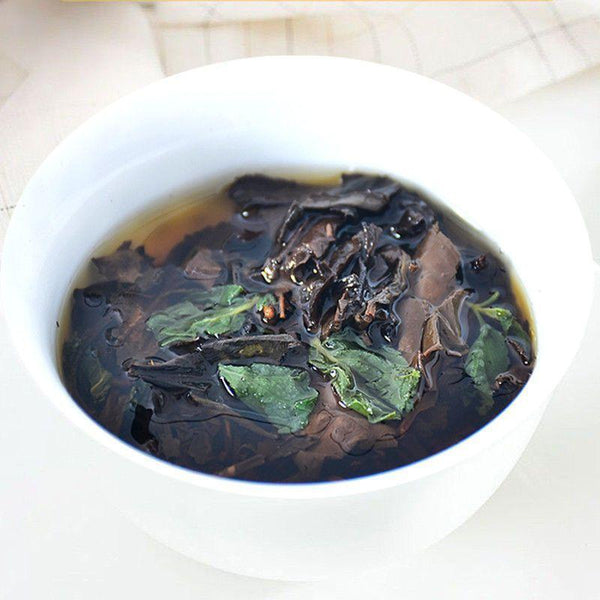 Mint Old White Tea Aged Shoumei White Tea Tangerine Peel Mini Tea Cake 100g