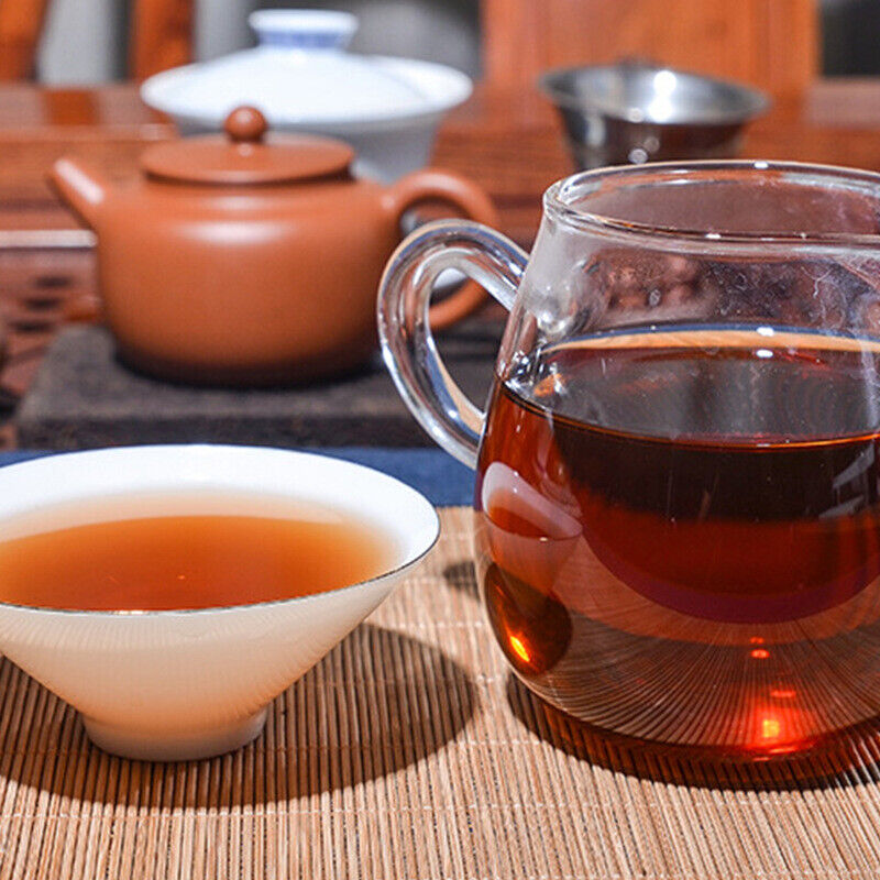 Imperial Seal Cooked Tea Big Leaf Tea Cake 357g/12.59oz Natural Pu'er Tea