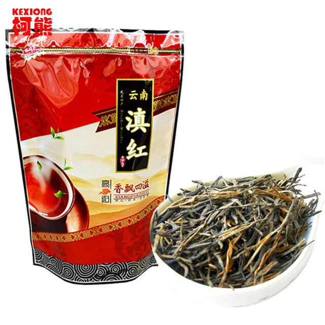 HelloYoung Topgrade Dian Hong Famous Yunnan Black Tea Dianhong TEA 58 Series Black Tea 250g Secondary image